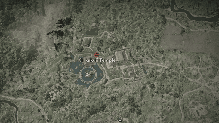 Kinkakuji Lost Page 4 Map Location