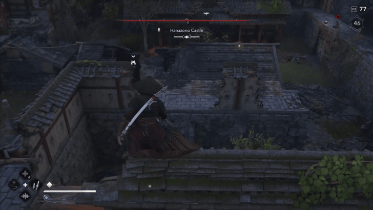 Hanazono Castle Samurai Dasiho 1 Overworld Location