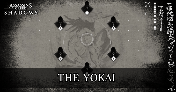 AC Shadows The Yokai Target Locations