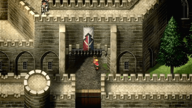 Suikoden 2 - Rockaxe Castle Main Gate