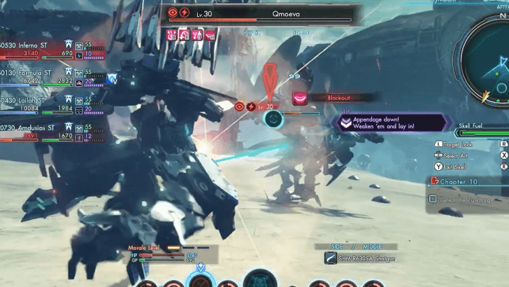 Qmoeva Skells Battle