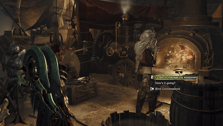 Bowgun Mods - Gemma Open Menu