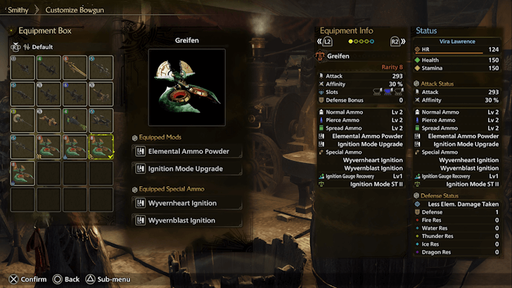 Bowgun Mods - Gemma Select Bowgun