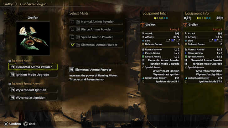 Bowgun Mods - Gemma Select Mods