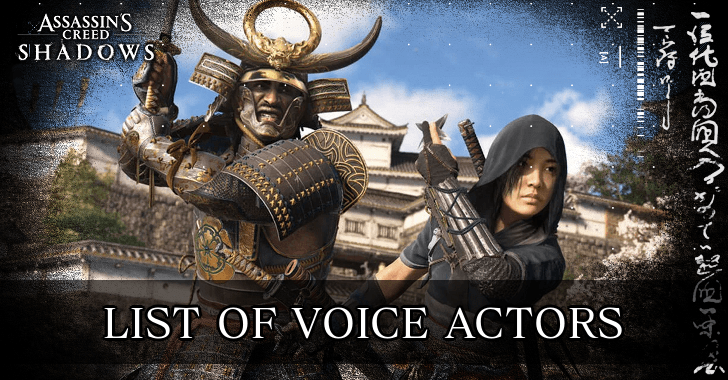 List of Voice Actors