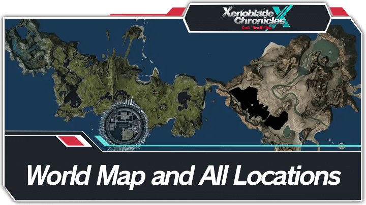 Xenoblade Chronicles X - Maps Front Top Banner
