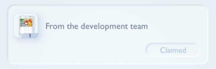 Claiming Pokedex Special Gift