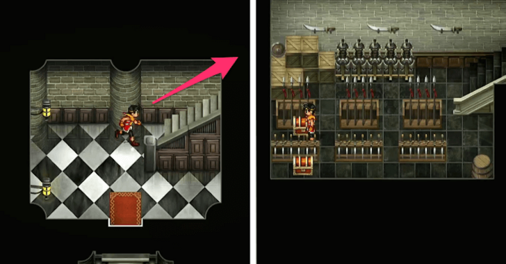 Suikoden 2 - Armory Two Chests