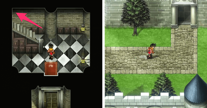 Suikoden 2 - Castle Outside Path
