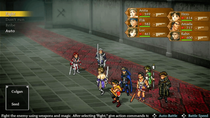 Suikoden 2 - Seed and Culgan Boss Fight