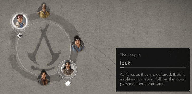 Ibuki Objectives Menu