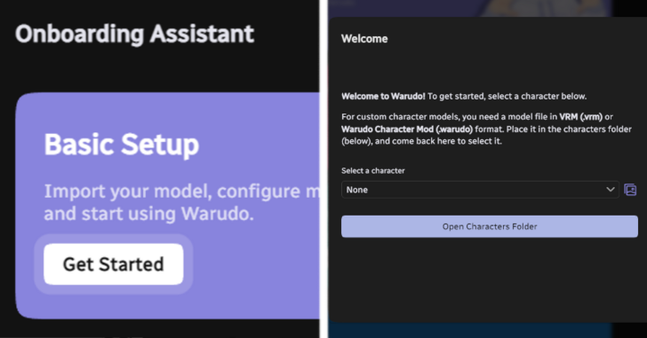 Open Character Folder