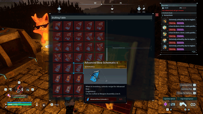 Craft High Rarity Schematics