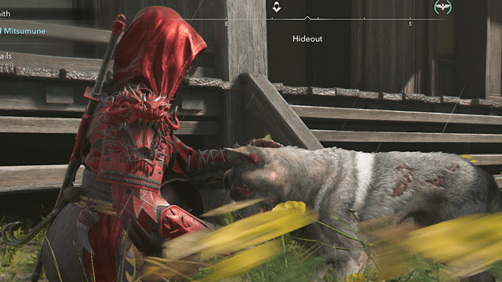 Tsuki-Maru in the Hideout