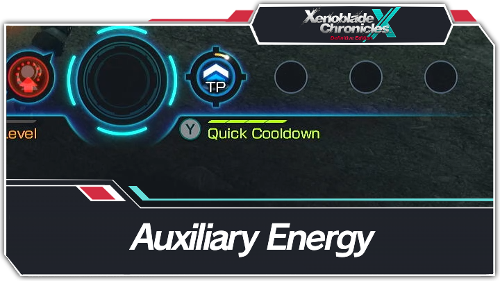 Xenoblade Chronicles X Definitive Edition - Auxiliary Energy