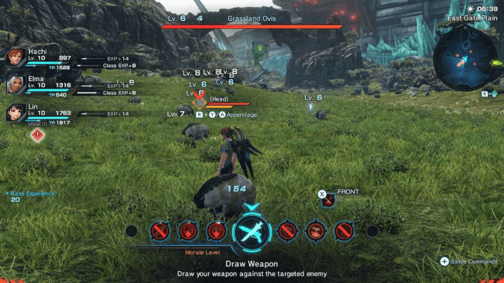 Xenoblade Chronicles X Definitive Edition - Press R to Retarget the Another Enemy