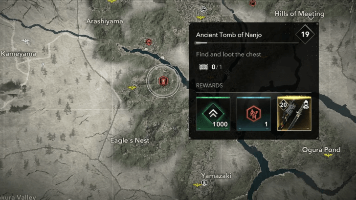 Ancient Tomb of Nanjo Map View