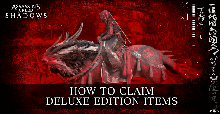 AC Shadows - How to Claim Deluxe Edition Items
