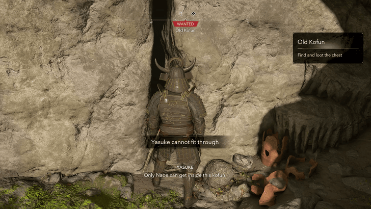 Yasuke going into a Naoe activity