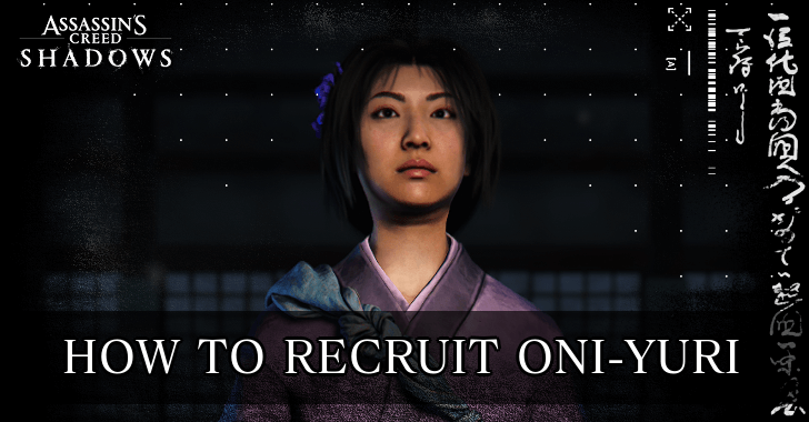 AC Shadows - How to Recruit Oni-Yuri