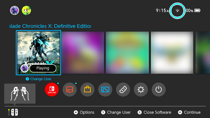 Xenoblade Chronicles X - Wi-Fi Check