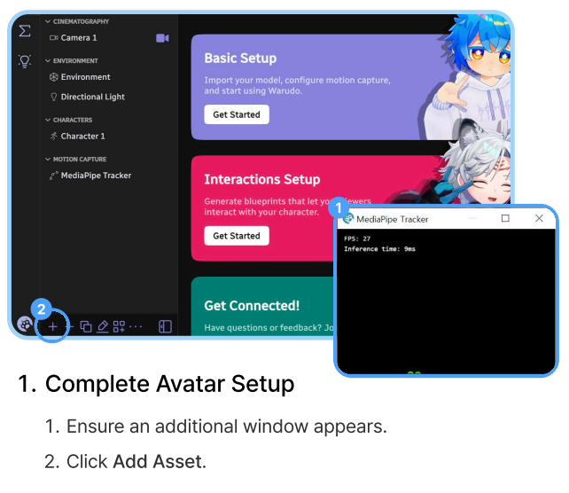 Warudo Motion Capture Step 10