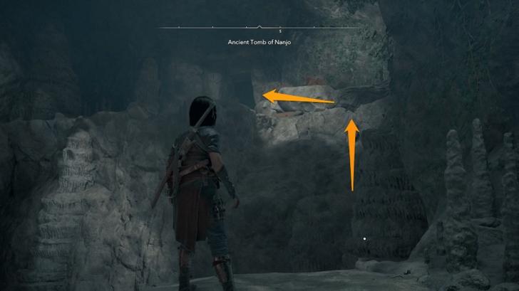 Nanjo Step 7 - Climb Up the Rocks