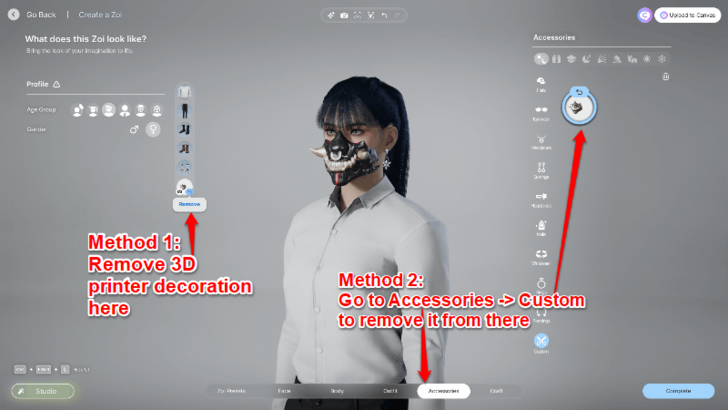 3D Printer Decoration Step 6