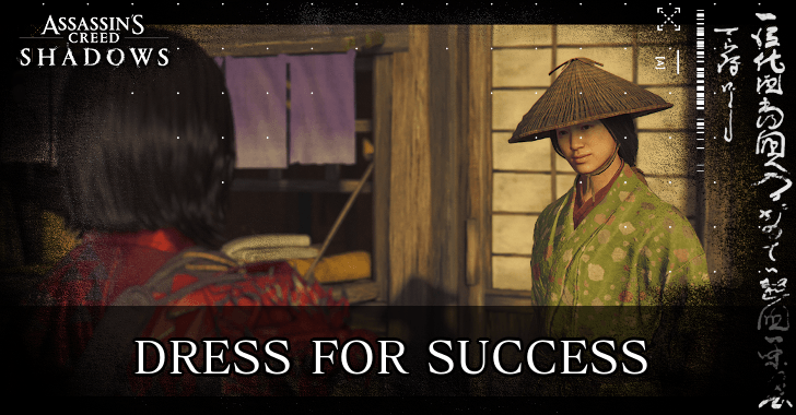 AC Shadows Dress for Success Walkthrough