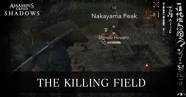 AC Shadows The Killing Field Walkthrough