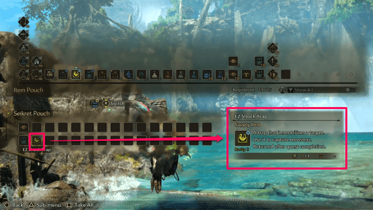 MH Wilds - Trapping Supplies