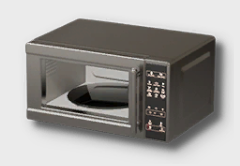 Button-Operated Microwave