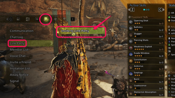 Invite to Link Party.png