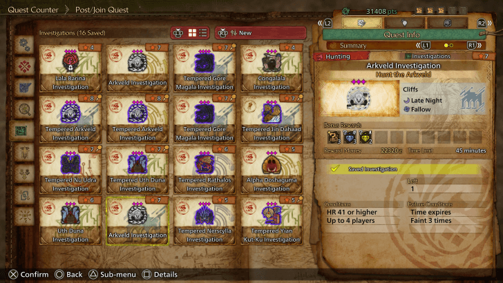 Full Investigation Board