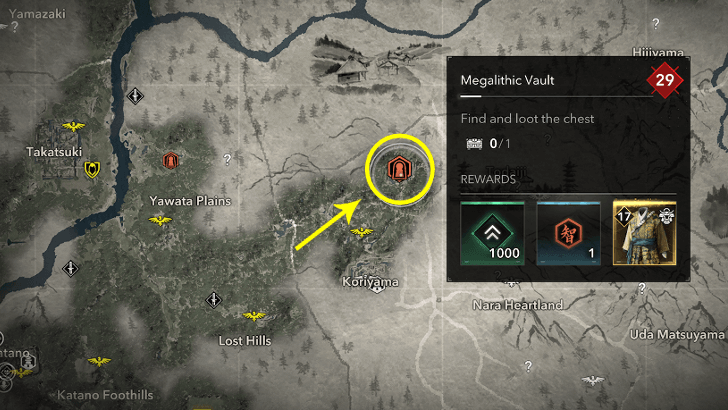 Megalithic Vault Map View