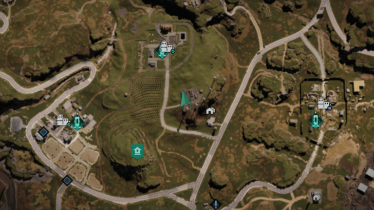 Once Human - Puzzle Crate Location Dayton Wetlands Map