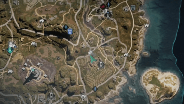 Once Human - Puzzle Crate Location Dayton Wetlands Map