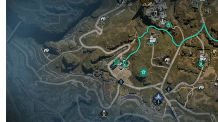 Once Human - Puzzle Crate Location Dayton Wetlands Map