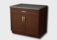 Wooden Panel Counter