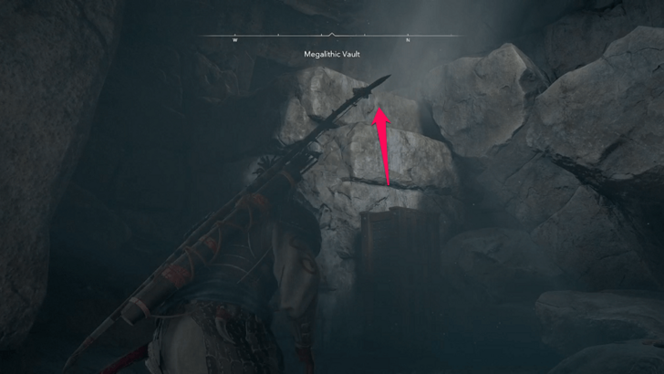 Megalithic Vault Step 7 - Place the Wood and Climb It