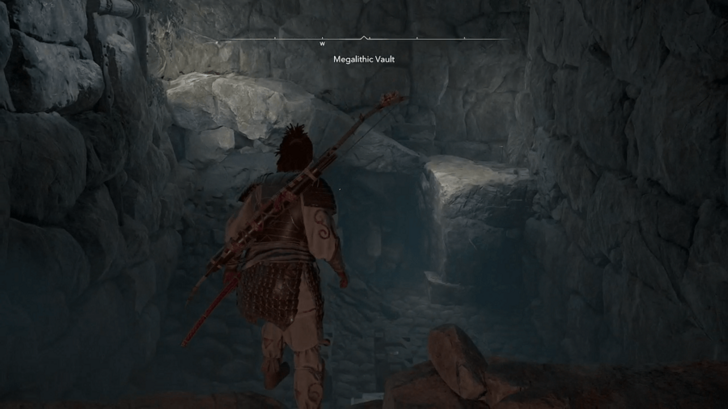 Megalithic Vault Step 8 - Drop Down to the Next Puzzle