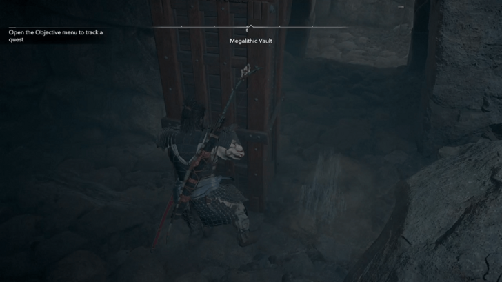 Megalithic Vault Step 9 - Pull Block Out