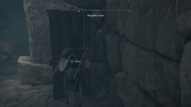 Megalithic Vault Step 10 - Push Narrow Block To the Wall