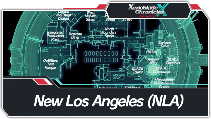 New Los Angeles (NLA) Map Guide | Xenoblade Chronicles X