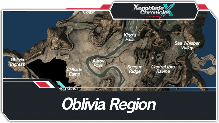 Xenoblade Chronicles X - Oblivia Region