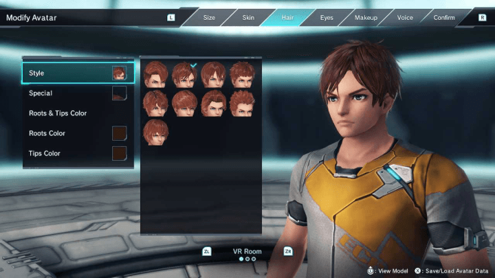 Xenoblade Chronicles X Definitive Edition - Choose Hair