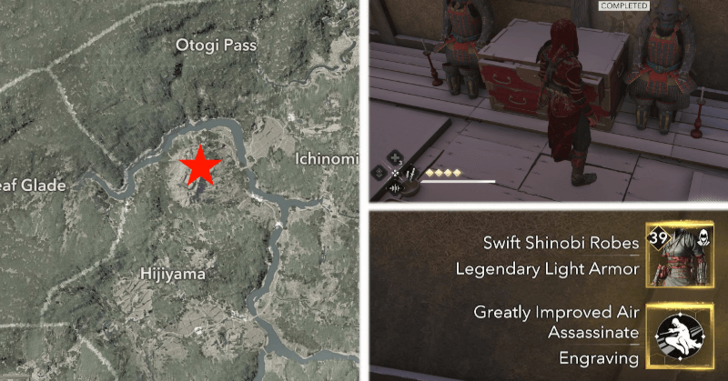 AC Shadows Swift Shinobi Robes Location in Iga