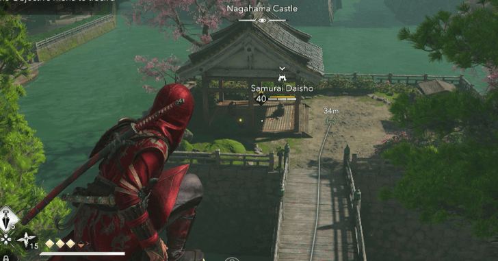 Nagahama Castle Samurai Dasiho 1 Overworld Location