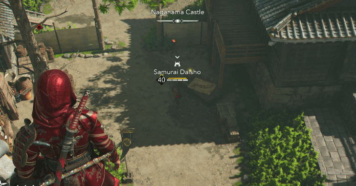 Nagahama Castle Samurai Dasiho 1 Overworld Location