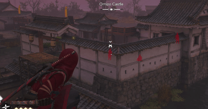 Omizo Castle Samurai Dasiho 1 Overworld Location
